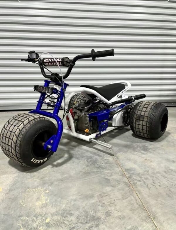 Blue & White Mini Drift Trike - Image 3