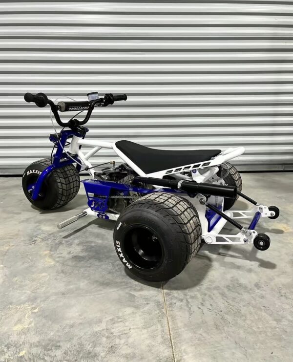 Blue & White Mini Drift Trike - Image 2