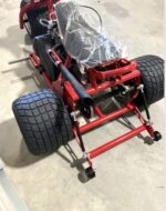 custom-built red and black mini trike - Image 3